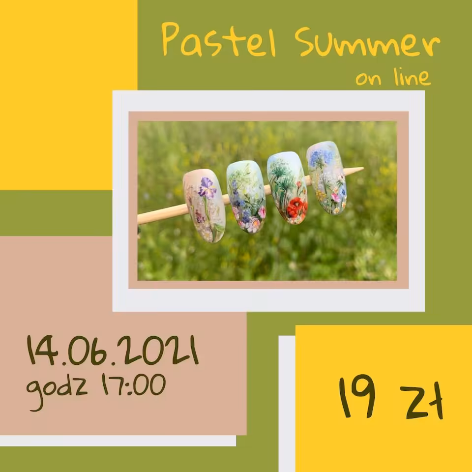 Pastel  Summer - Łąka szkolenie online