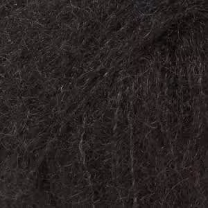 DROPS Brushed Alpaca Silk Czarny 16