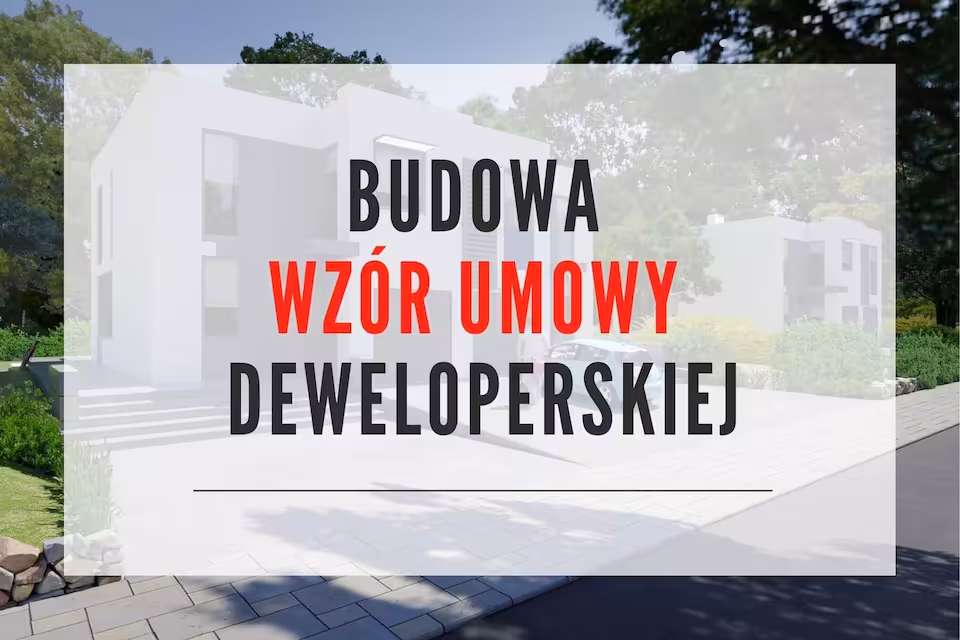 Umowa deweloperska
