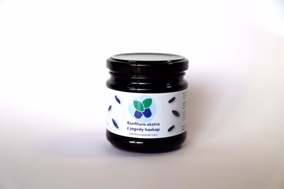 Konfitura ekstra z jagody haskap 210 g