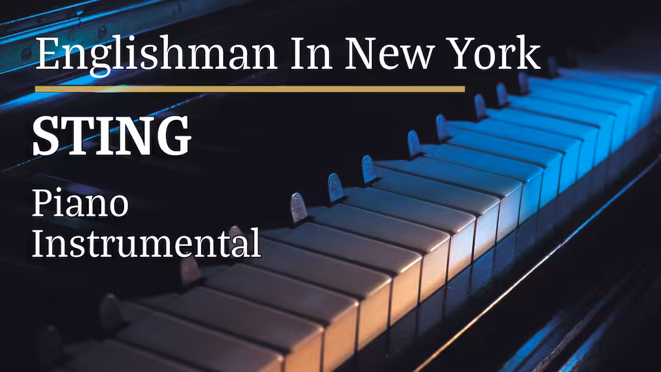 Sting Englishman In New York