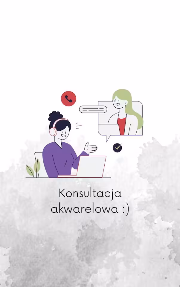 Konsultacja w temacie akwareli, onine 1:1