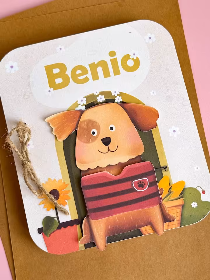 🐶🐾Piesek Benio - niezwykła książeczka (do druku)