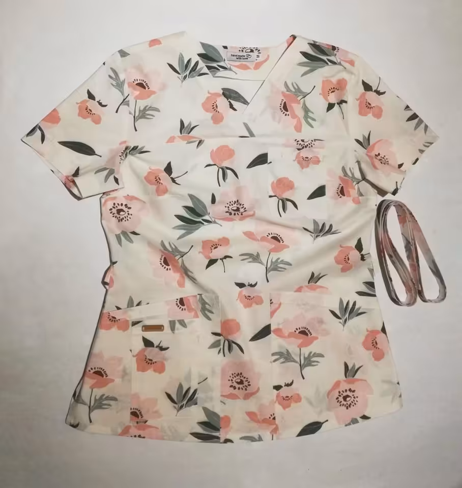 bluza medyczna damska rozmiar M "malwy"