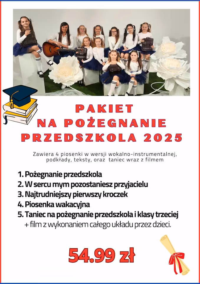 Pakiet na pożegnanie przedszkola 2025