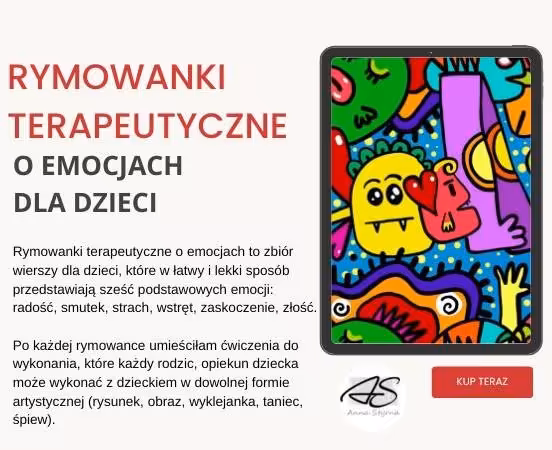 Rymowanki terapeutyczne o emocjach dla dzieci