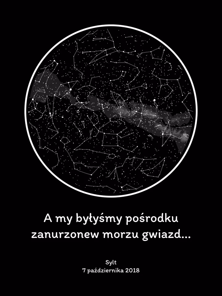 Personalizowana mapa gwiazd (#665f7d0d-c5eb-4547-a9ea-e158228a2096) - produkt cyfrowy