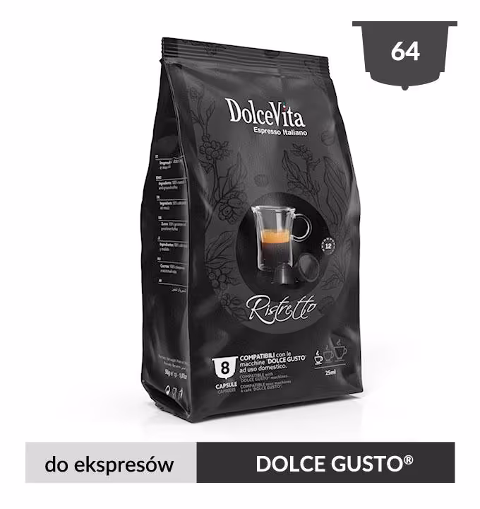 DolceVita Dolce Gusto* Ristretto 64 kapsułki