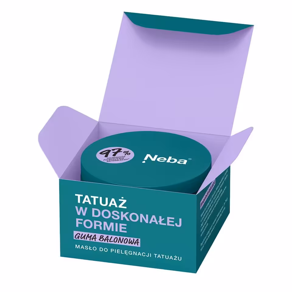 Neba - Masło do tatuażu 100 ml - Guma Balonowa