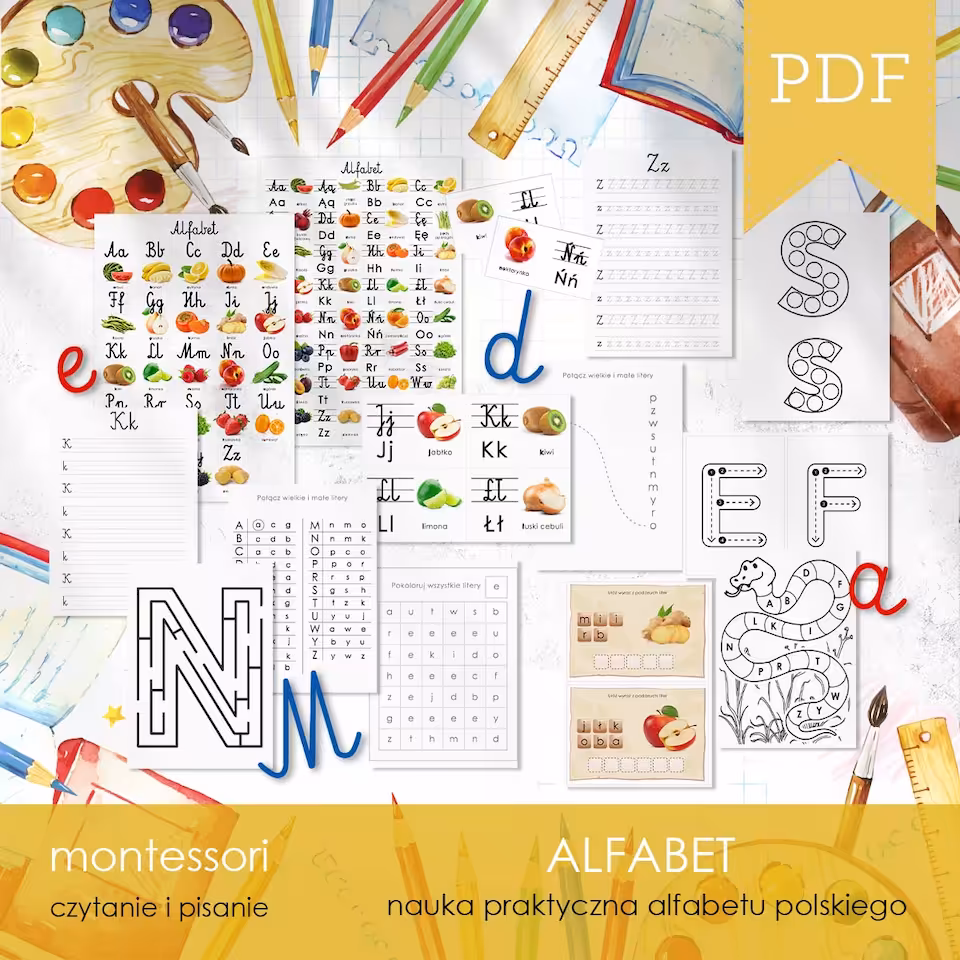 Alfabet - Zestaw edukacyjny