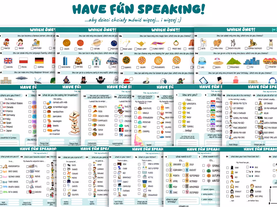 HAVE FUN SPEAKING KIDS