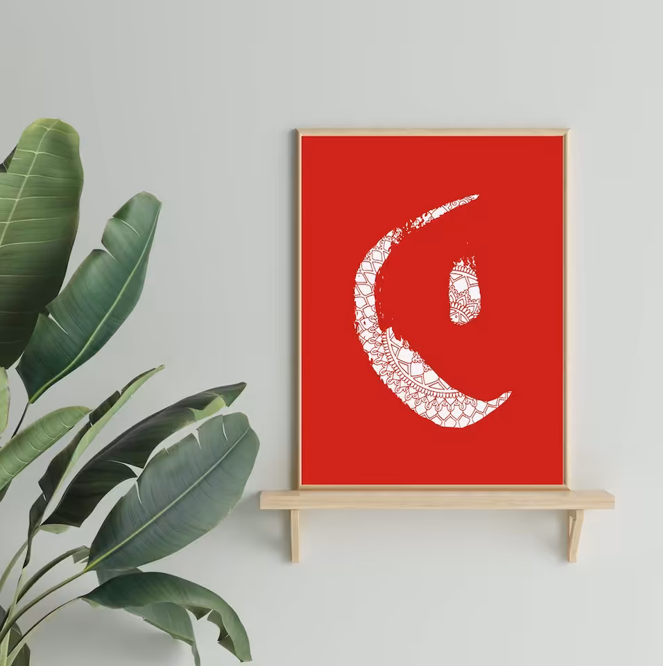 Grafika "Uczucie" 50x70cm