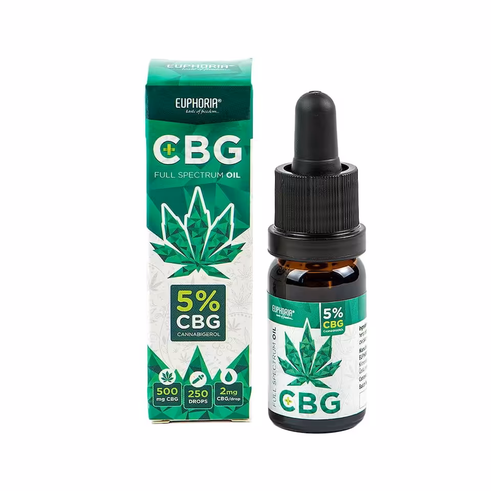Euphoria CBG 5 % 10 ml Olejek konopny Full Spectrum