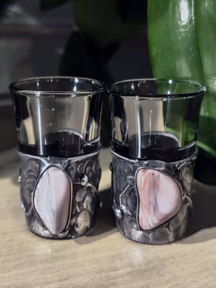 Kieliszki do nalewek (wódki) .