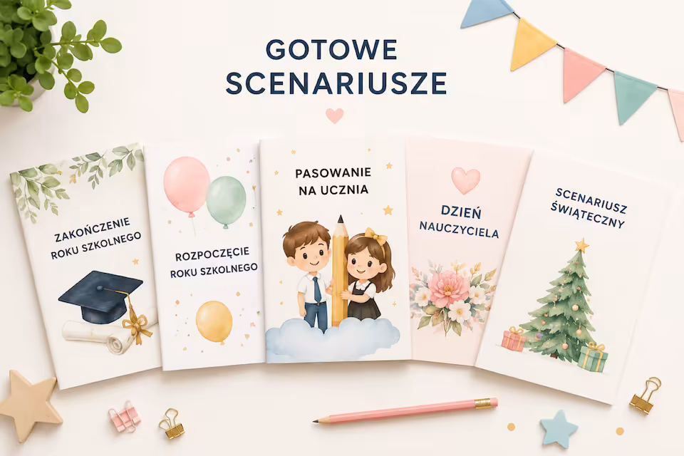 Scenariusz rozpoczęcia roku szkolnego PDF | Gotowy scenariusz do pobrania