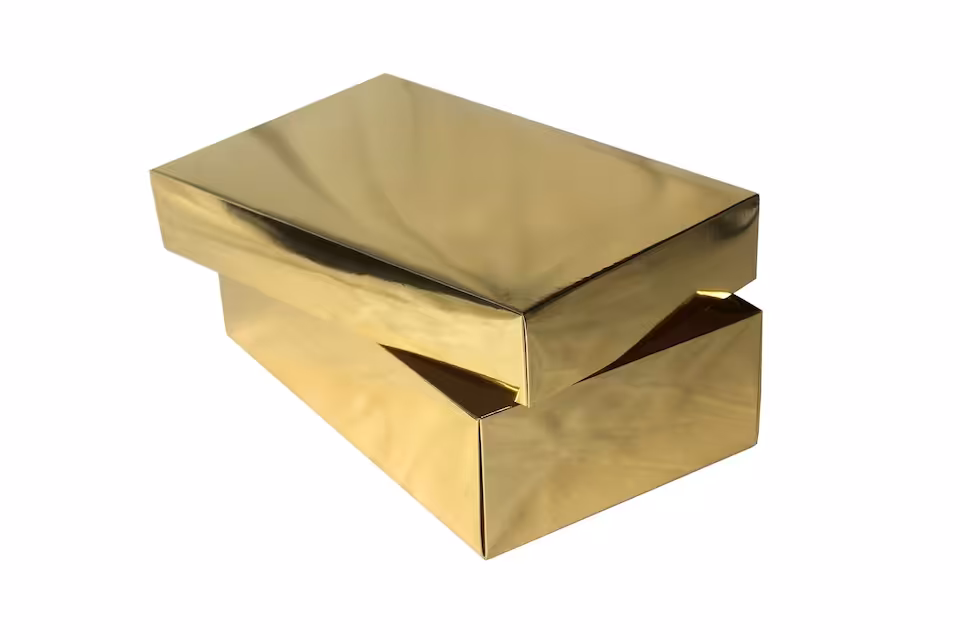 Pudełko złote - wymiar M