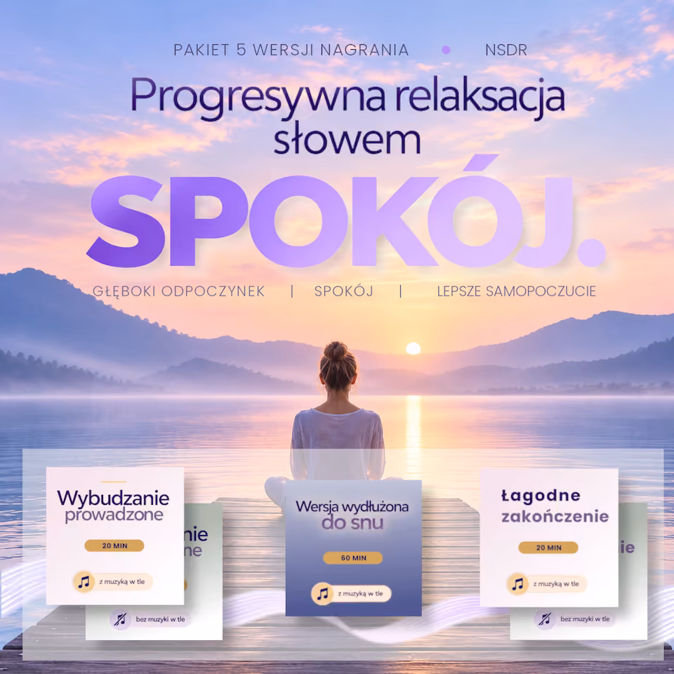 Progresywna relaksacja słowem SPOKÓJ