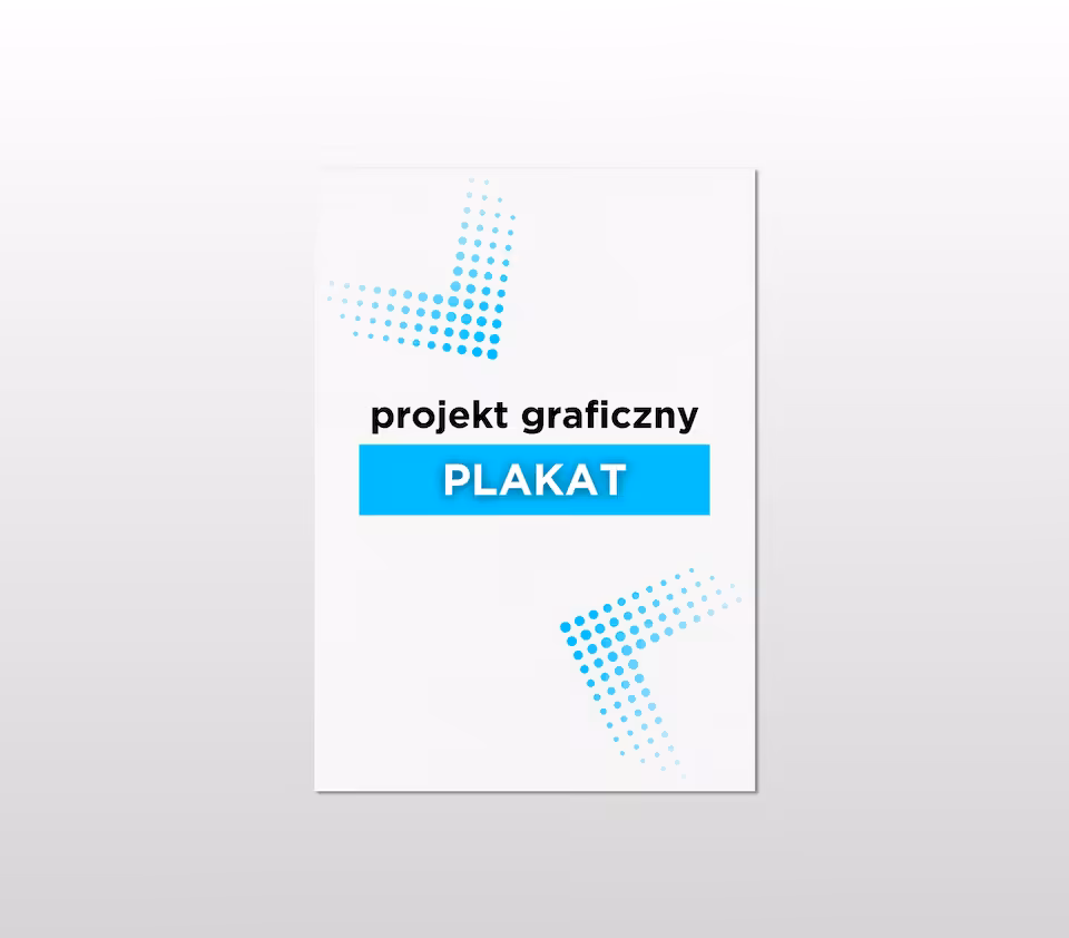 Plakat dowolny wymiar -  projekt graficzny
