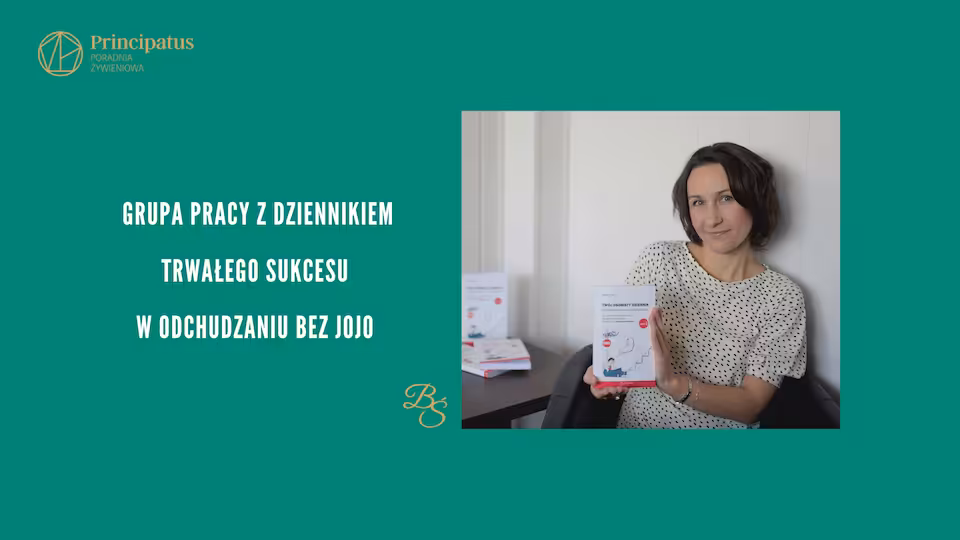 Praca z dziennikiem trwałego sukcesu w odchudzaniu bez efektu jojo - dostęp do grup