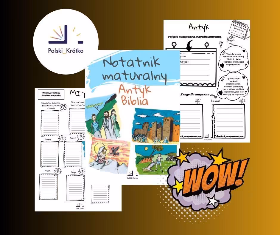 NOTATNIK MATURALNY - ANTYK/BIBLIA