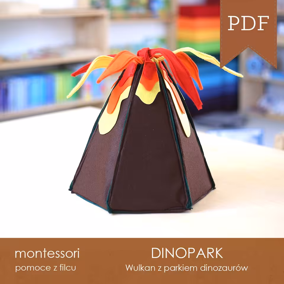 Filc - Dinopark - Wulkan - Makieta