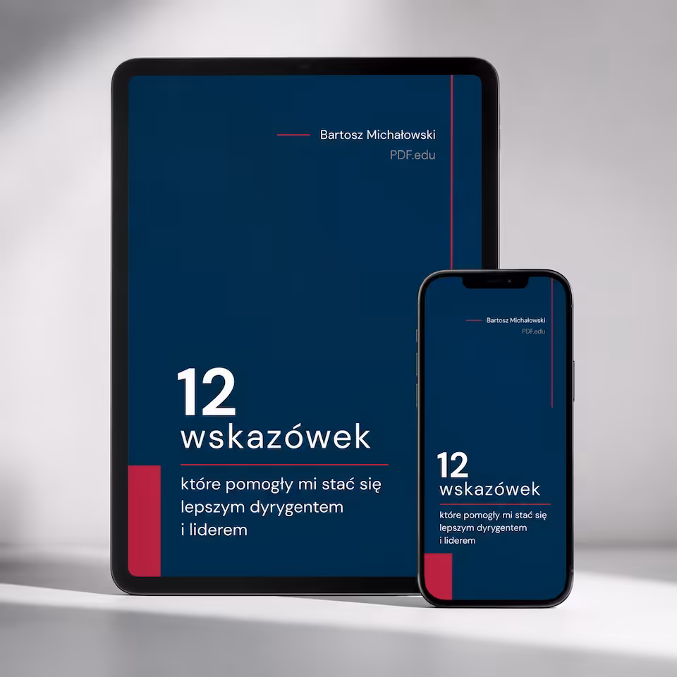 12 wskazówek, które pomogły mi stać się lepszym dyrygentem i liderem