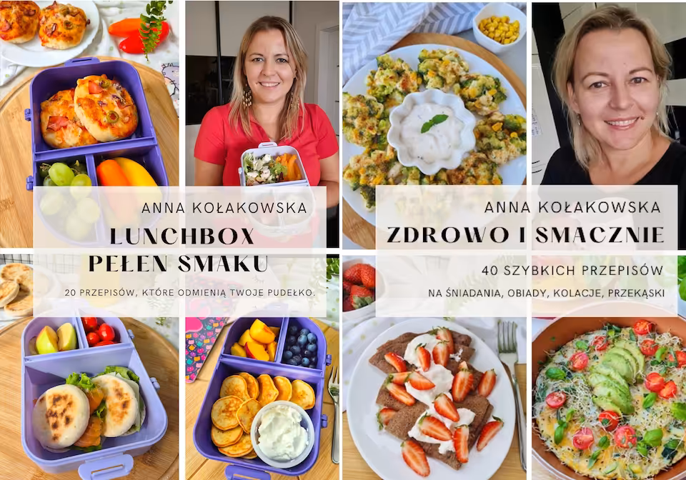 *PROMOCJA - kup 2 x E-BOOK "Lunchbox pełen smaku" oraz "Zdrowo i smacznie"