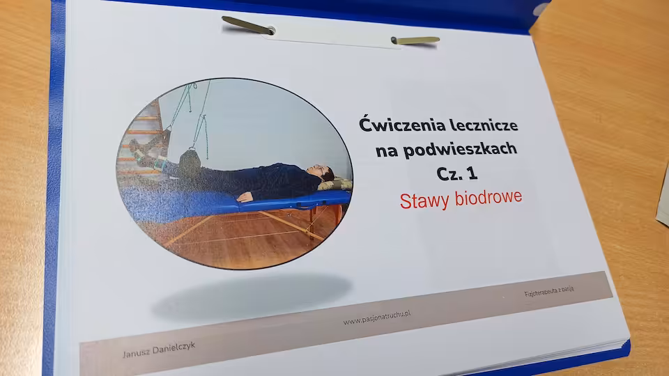 Ćwiczenia lecznicze na podwieszkach, cz. 1 stawy biodrowe (ebook) - druk na żądanie