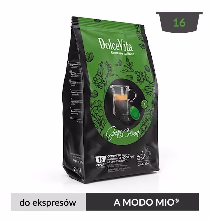 DolceVita A Modo Mio* Gran Crema 16 kapsułek