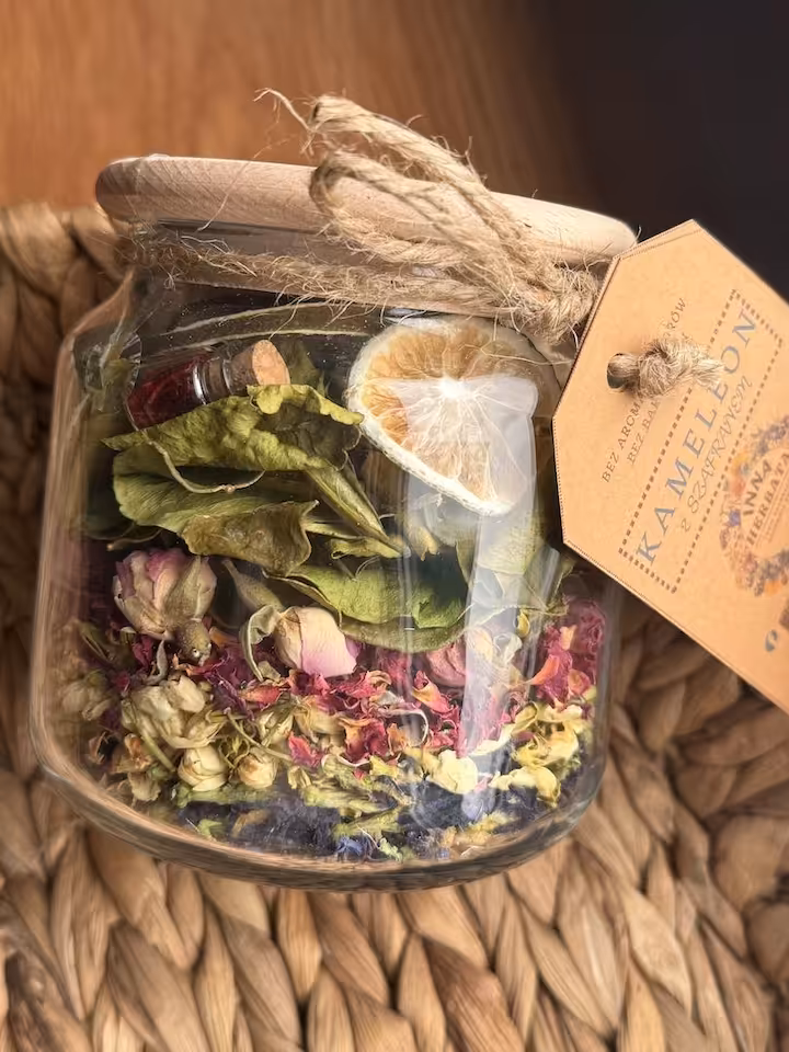 "Kameleon z szafranem" w słoiczku 500 ml