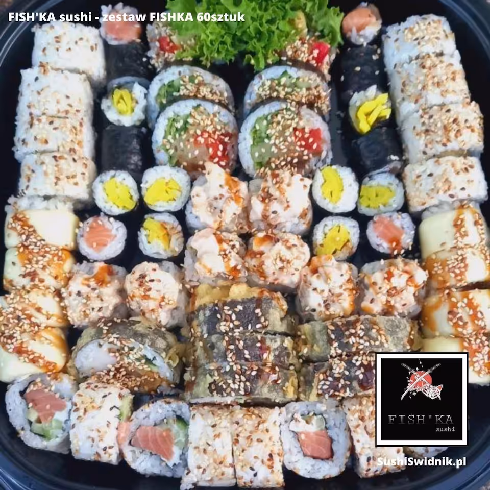 set - zestaw FISHKA - 60 sztuk
