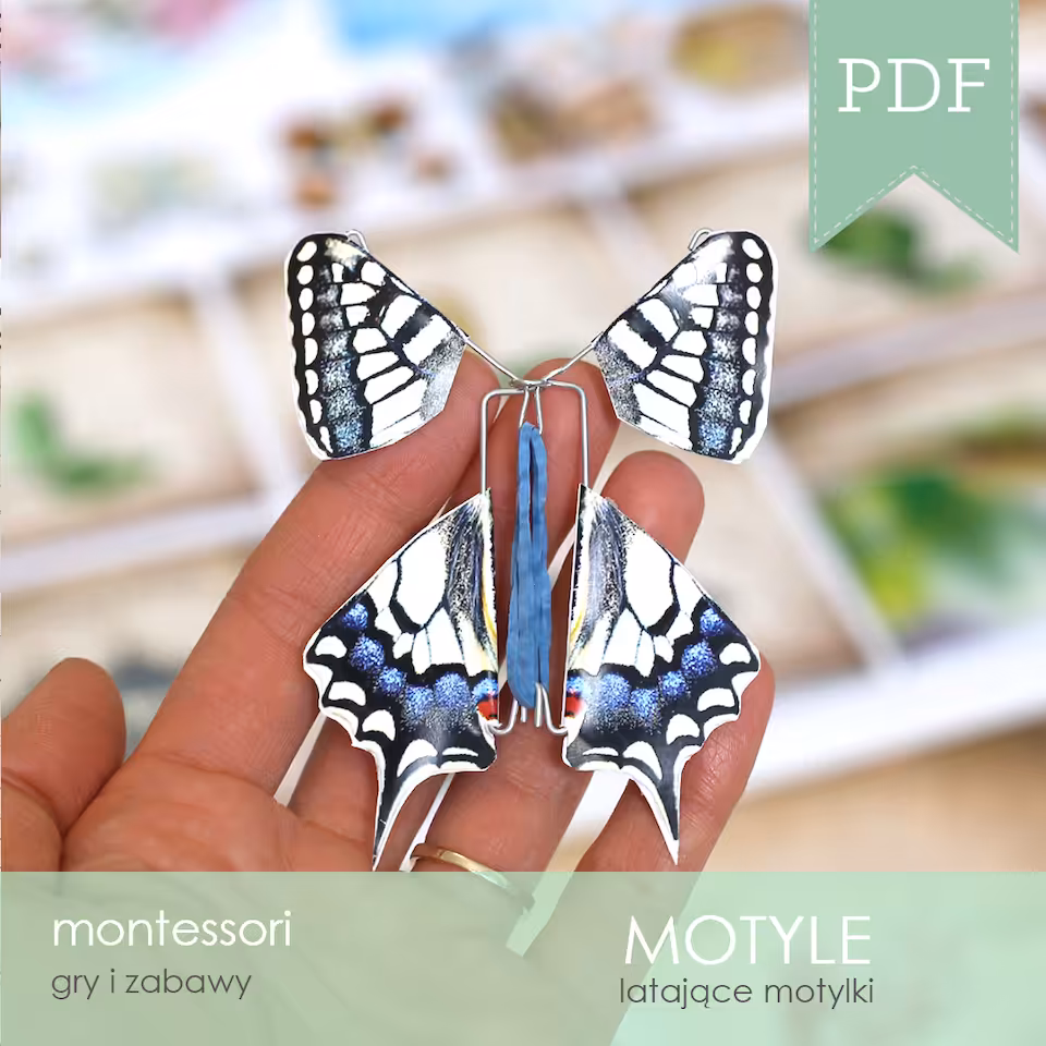 Motyle - Latające motylki