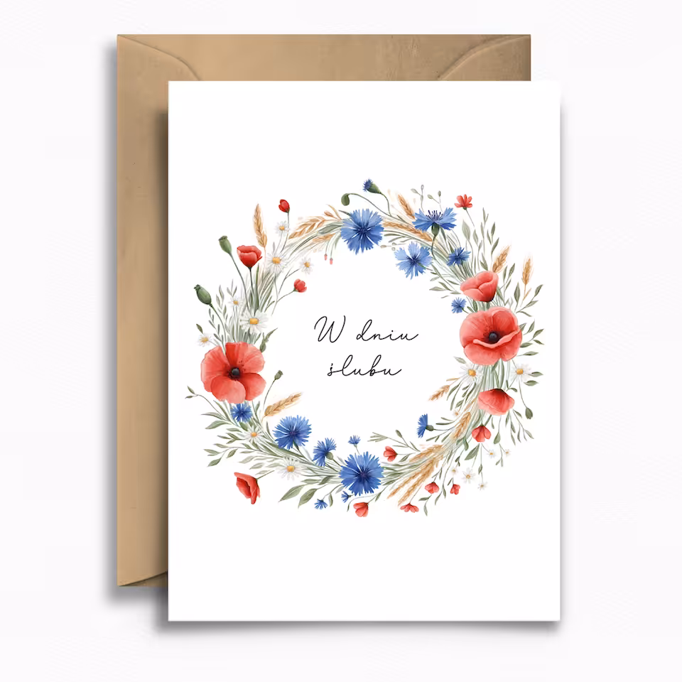 KARTKA • POLNE KWIATY