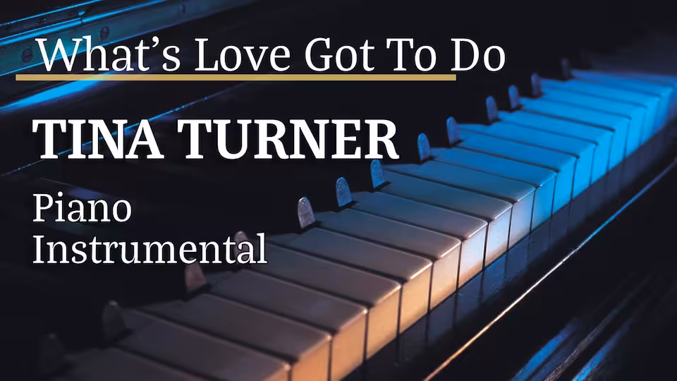 Tina Turner - What's Love Got to Do