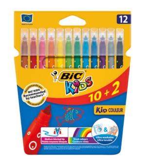 Bic Flamastry Kid Couleur 12 Szt