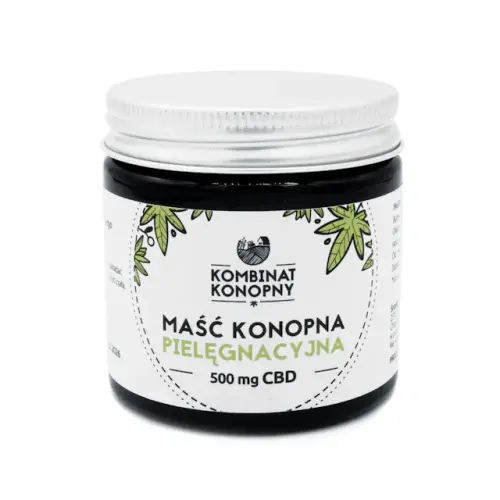 Maść Konopna Pielęgnacyjna 500 mg CBD 50 g Kombinat Konopny