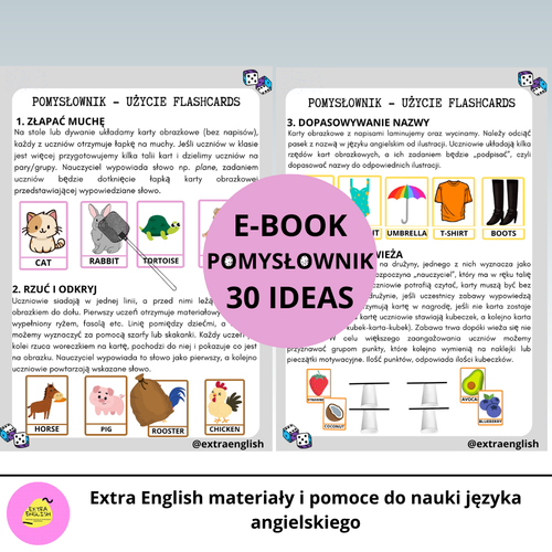 E-BOOK POMYSŁOWNIK UŻYCIE FLASHCARDS