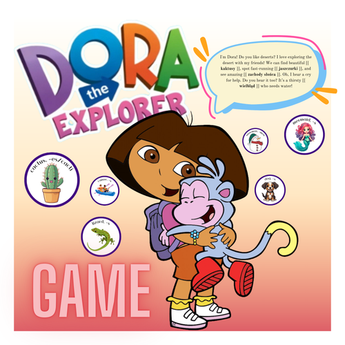 Dora the explorer GAME 🎒💫