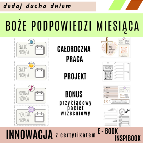 BOŻE PODPOWIEDZI MIESIĄCA - INNOWACJA