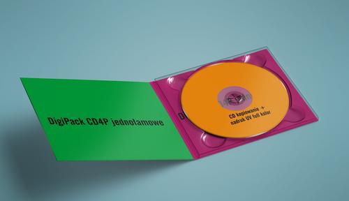 Zestaw Płyta CD + DigiPak CD4P  50 szt