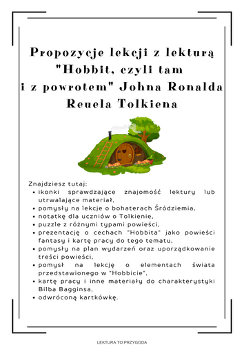 Lektura to przygoda: Hobbit