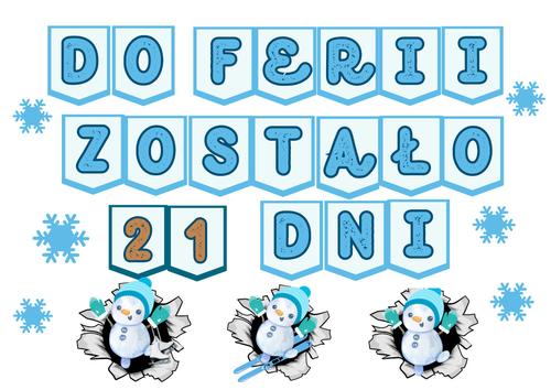 do ferii zostało