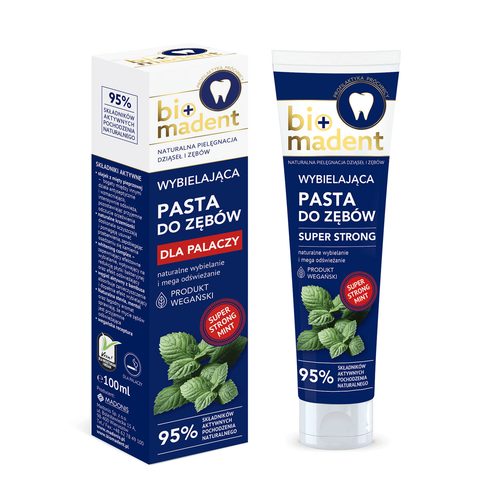 BIO MADENT Wybielająca pasta do zębów Super STRONG 100 ml