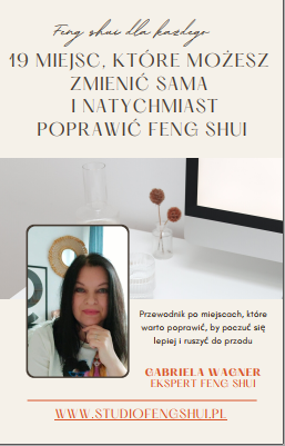 E-book "19 miejsc, które możesz zmienić sama i natychmiast poprawić Feng Shui"