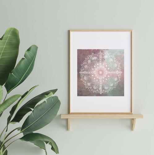 Grafika "Lily's Mandala" 40x50cm