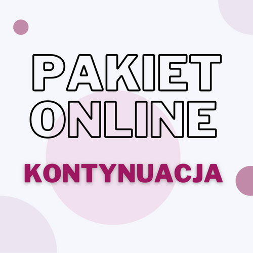 Pakiet online KONTYNUACJA