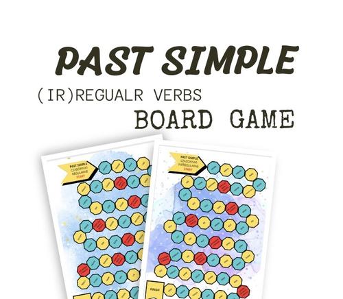 Past Simple (ir)regular verbs Board Game