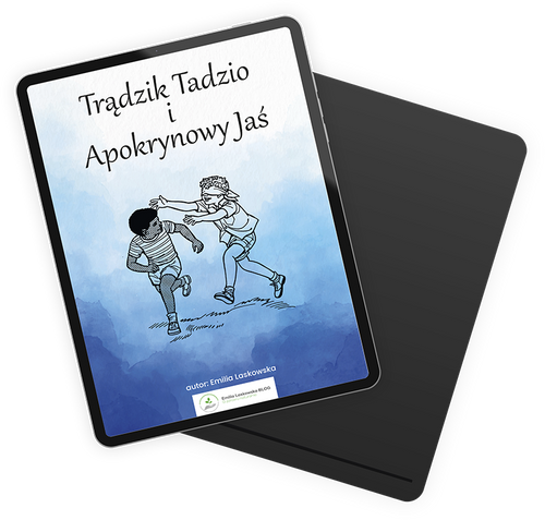 E-BOOK - Trądzik Tadzio i Apokrynowy Jaś - bajka edukacyjna