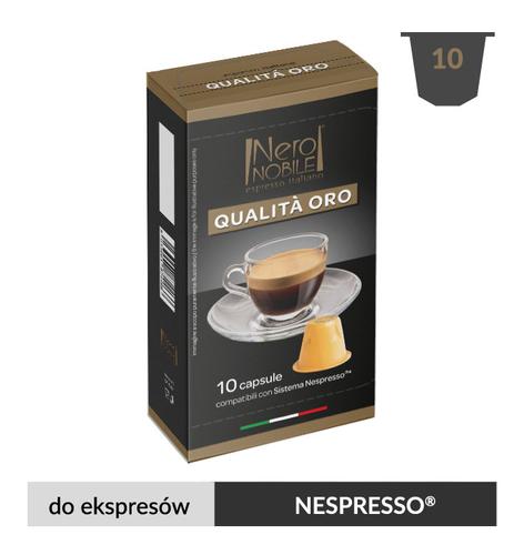Nero Nobile Nespresso* Qualita Oro 10 kapsułek
