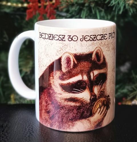 DUŻY Kubek 550 ml Sarnodzieło Będziesz to jeszcze pić?
